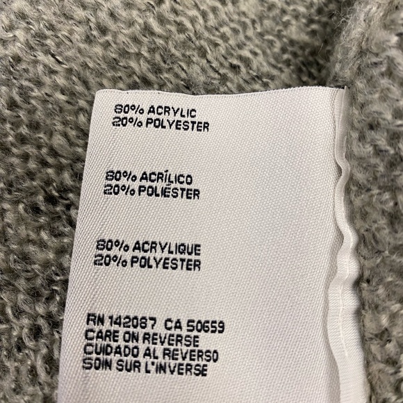 NWT 🤍 Simply Noelle Convertible Knit Sweater / Cardigan 🤍  Size L/XL - Picture 7 of 10